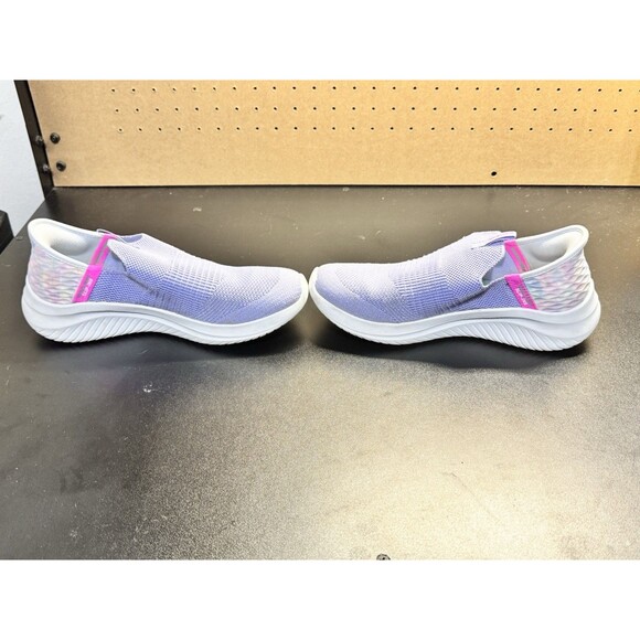 Skechers Slip-Ins Ultra Flex 3.0 Women’s Shoes Size 5.5 Lavender Multi Comfort - Picture 4 of 7